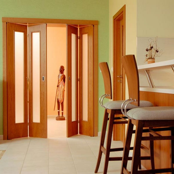 двери на кухню раздвижные гармошка Сочи
