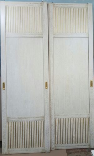 Двери для шкафа купе с фрезеровкой Сочи
